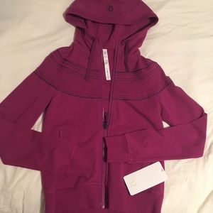 Lululemon ‘Feel Good Jacket’ - Sz 8 - Pink/Purple